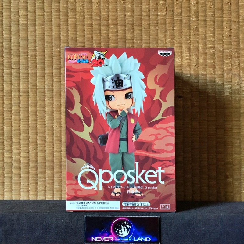 BANDAI BANPRESTO FIGURE: Q POSKET - NARUTO SHIPPUDEN / นารูโตะ - JIRAIYA / จิไรยะ