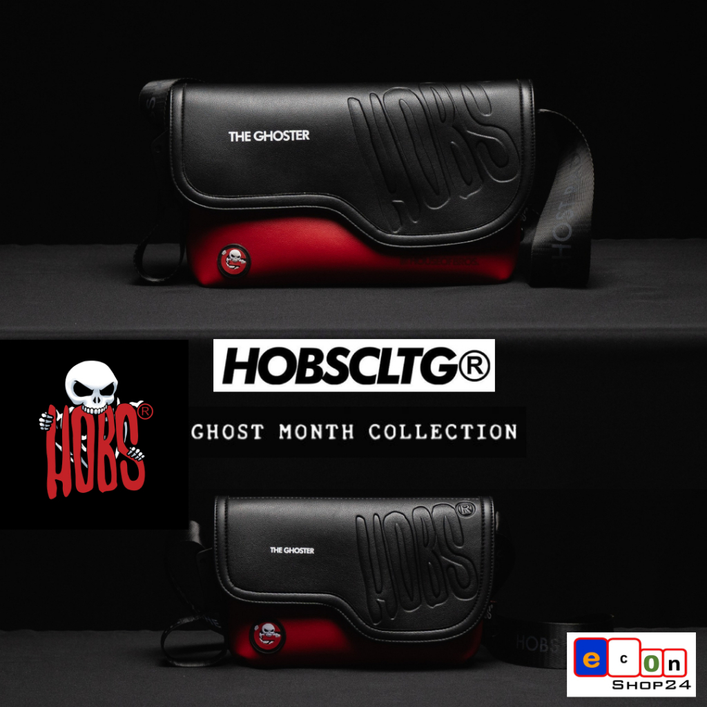 พร้อมส่งฟรี " Halloween Theme " กระเป๋าสะพายข้าง แบรนด์ HOBS (100% Genuine) รุ่น The Ghost Radio2 หน