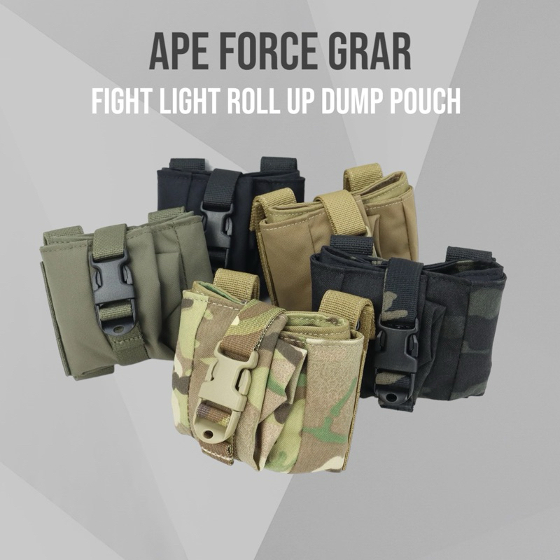 ApeForceGear - Fight Light Roll Up Dump Pouch