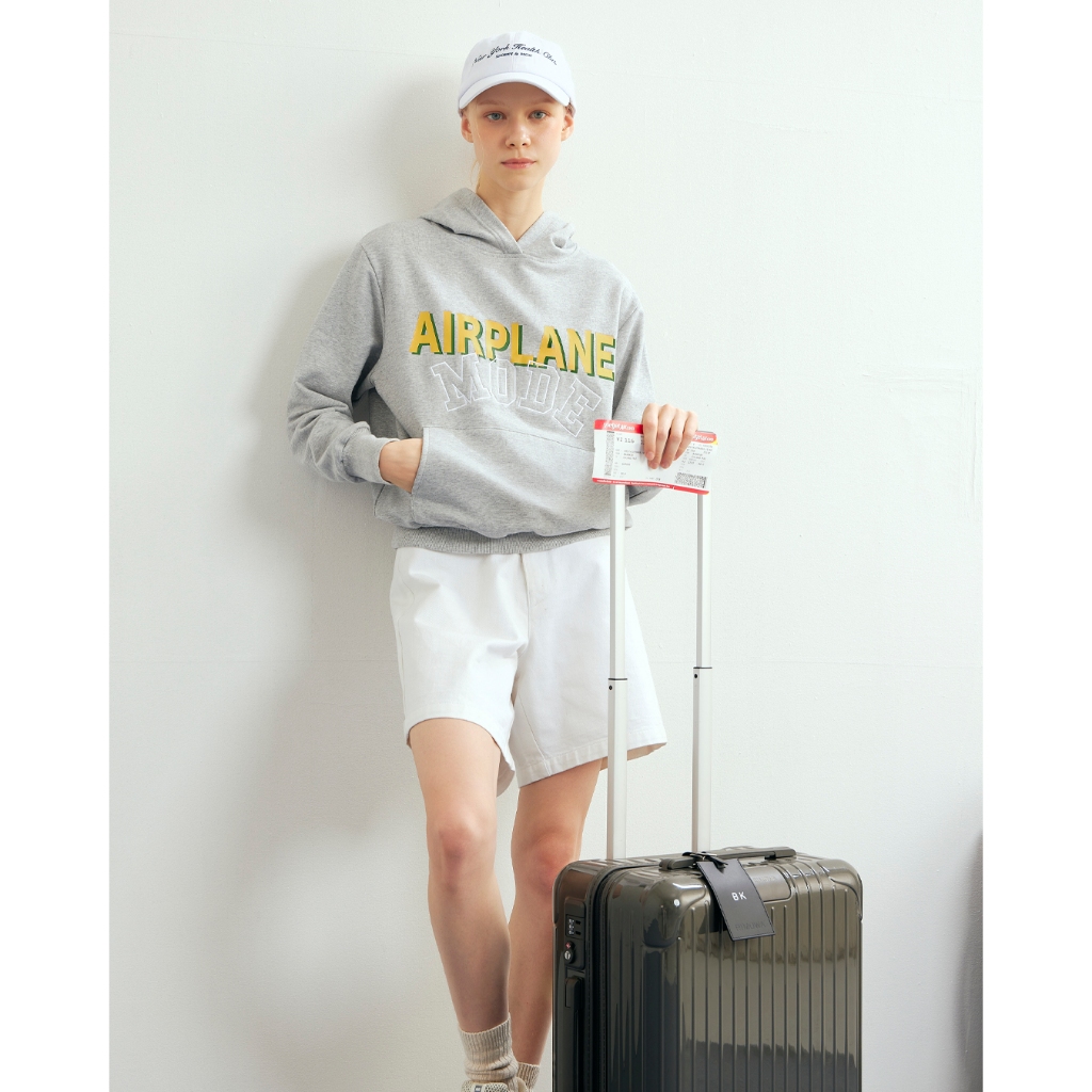 Littlemojo Grey Adult Airplane Mode Jumper