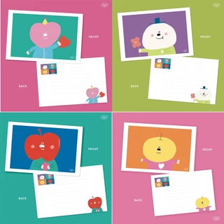 STUDIO.OWY : Cute Postcard โปสการ์ดลายน่ารัก | ขนาด4x6นิ้ว
