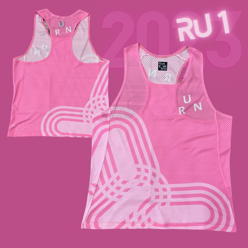 เสื้อกล้ามวิ่ง  Collection R U N ผ้า Airflow แห้งเร็วน้ำหนักเบา มีให้เลือก 6 สี