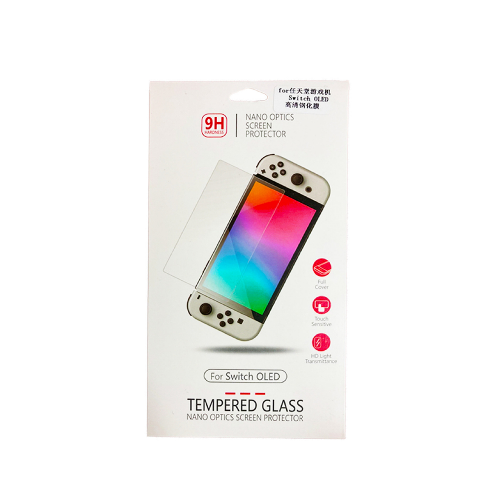 Nintendo Switch : Screen Protective Film นินเทนโด้ สวิตช์ ฟิล์มติด กันรอย ฟิล์มกระจก สำหรับ นินเทนโด้ สวิช V.2 Lite OLED