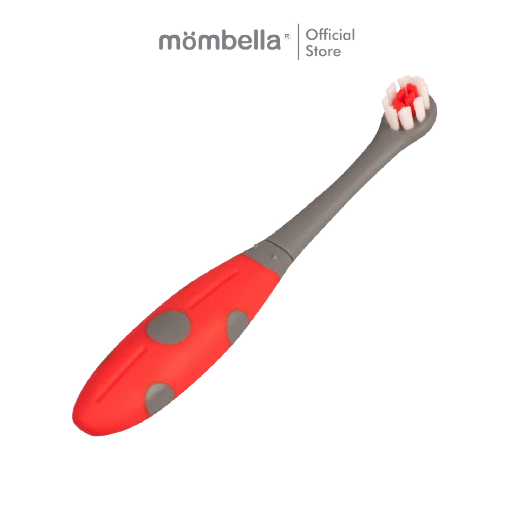 Mombella แปรงสีฟันมัมเบล่าเต่าทองขนแปรงนุ่ม ของแท้จากอังกฤษ ปลอดภัยมี มอก. แปรงสีฟันซิลิโคนเด็กอ่อน