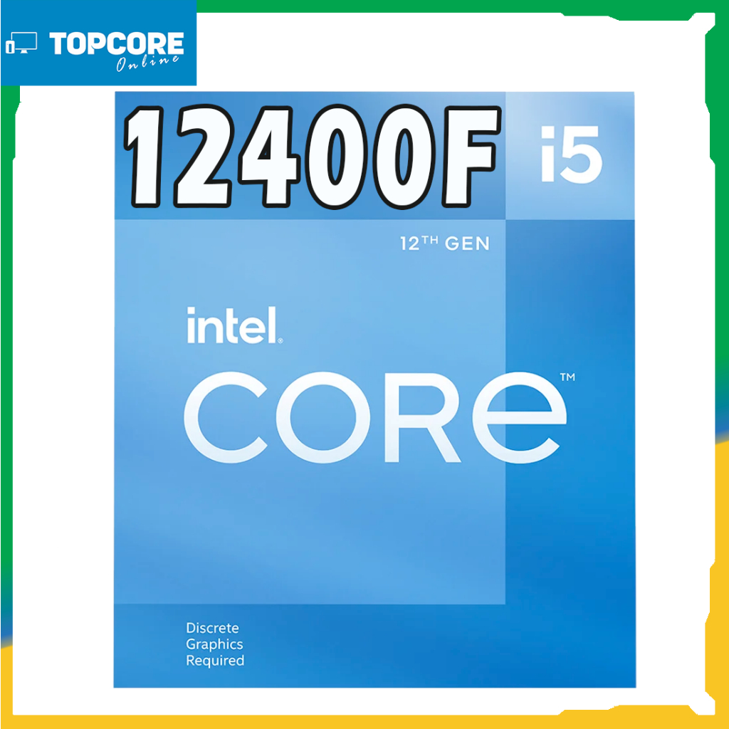 CPU intel i5 12400f Gen12 LGA1700 i5-12400F