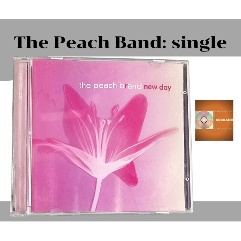 ซีดีเพลง cd single,แผ่นตัด วง The Peach Band อัลบั้มพิเศษ The Peach Band New Day ค่าย blacksheeps 