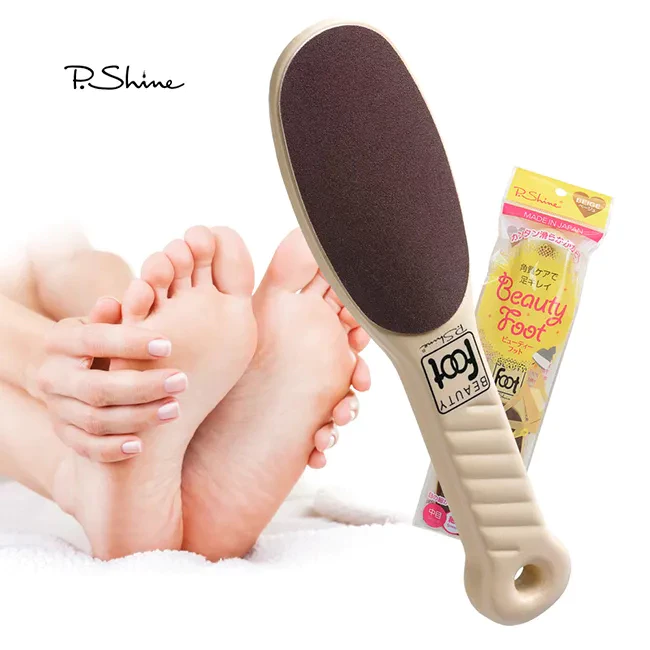 (พร้อมส่ง) ที่ขัดส้นเท้า ตะไบขัดส้นเท้า แก้ปัญหาส้นเท้าแตก P.Shine Foot Care File นำเข้าจากญี่ปุ่น