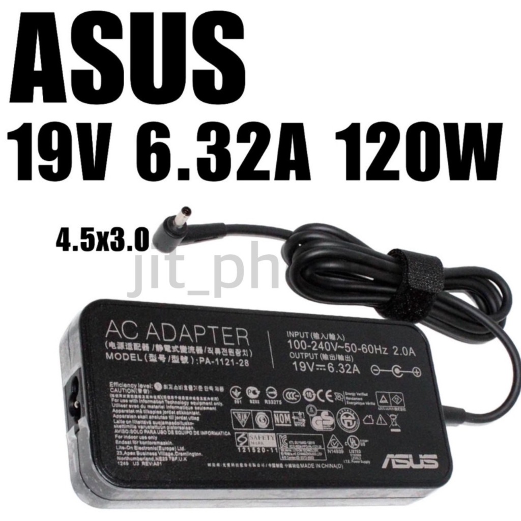 Adapter Asus19v 6.32a 4.5 3.0 120w