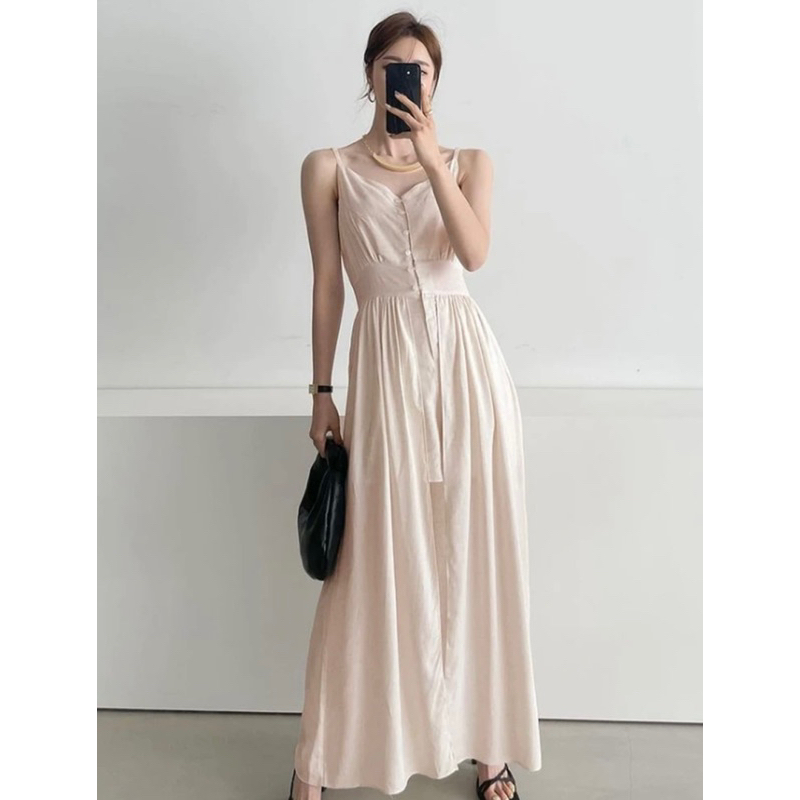 dazy เดรสโทนเกาหลี ✅พร้อมส่ง