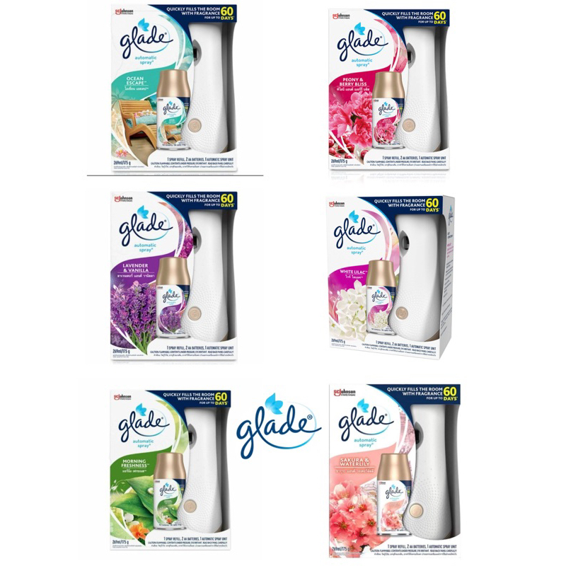 glade automatic spray ตัวเครื่อง+รีฟิว ขนาด 175 กรัม