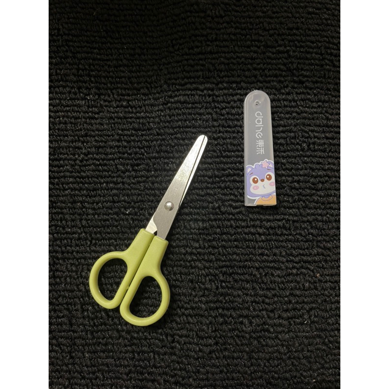 (1โหล/12อัน) กรรไกร ปลายมน มีปลอกพลาสติกแข็ง ลายน่ารัก - รูปที่ 3