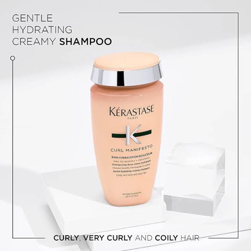 Kerastase Curl Manifesto Bain Curl Shampoo 250ml.