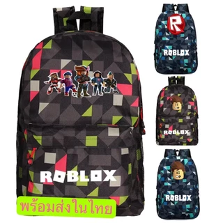 พร้อมส่งในไทยRoblox กระเป๋านักเรียน กระเป๋าคอมพิวเตอร์ สําหรับเด็กผู้ชาย และผู้หญิง 0700