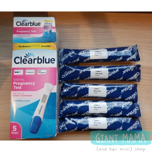 Clearblue ที่ตรวจการตั้งครรภ์ดิจิตอล สามารถตรวจได้ก่อนประจำเดือนมา 4 วัน 🇺🇸 พร้อมส่ง