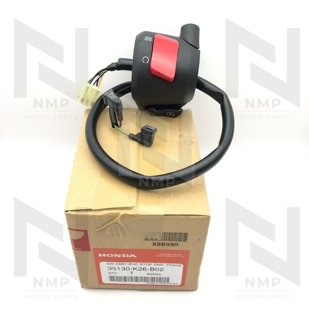 สวิทช์แฮนด์ขวา สวิทแฮนด์R MSX 125  MSX 125SF แท้ HONDA SWITCH ,ENGINE STOP ปุ่มดับเครื่องยนต์ ปุ่มสตาร์ท *ไม่รวมน๊อต  UK