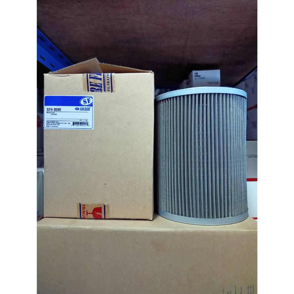 Sure Filter  SFH0590  กรองไฮดรอลิค  SFH 0590  KRJ10590  SUMITOMO SH210-5  Hydraulic Oil Filter