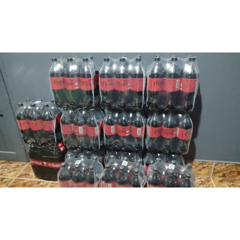 โค้กซีโร่ 1.25L. Coca Cola Zero 1 แพ็ค มี 6 ขวด