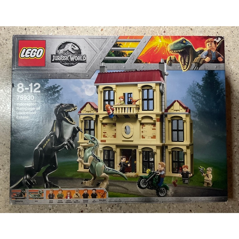 75930 Lego Jurasic World: Indoraptor Rampage at Lockwood Estate