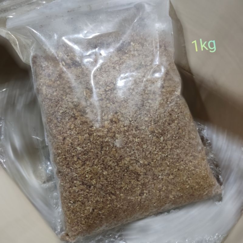 อาหารสำหรับหนอนแว๊กซ์ หนอนน้ำผึ้ง สูตรพิเศษหนอนโตไวมาก จ้า รำผสม ขนาด 300g 500g 1000g ใช้เติมให้หนอนทาน