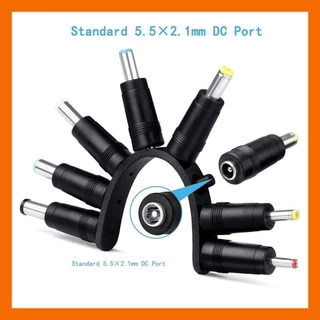 แจ็ค หัวแปลง adapter DC มี 8 size หรือ 1 ชุด 8 ชิ้น