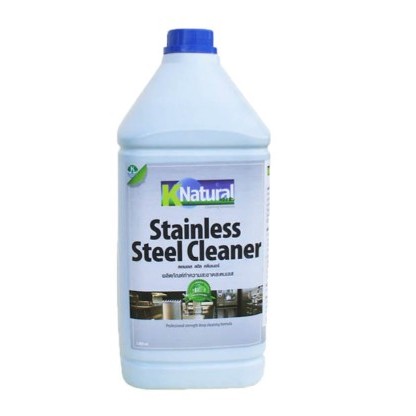 น้ำยาขจัดคราบสแตนเลส K Natural Stainless Steel Cleaner ขัดหัวก๊อก อ่างล้างจาน เงาเหมือนใหม่