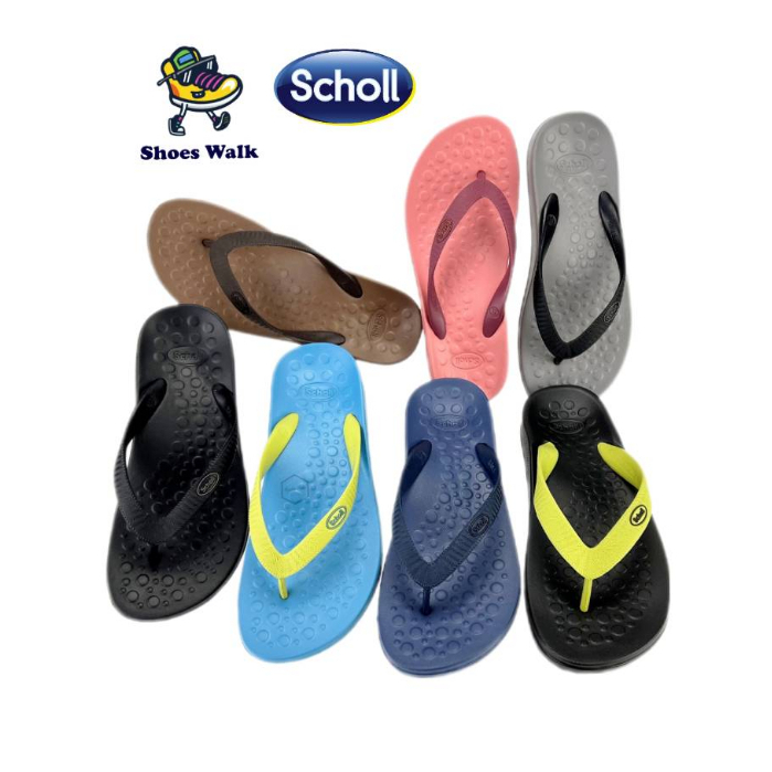 SCHOLL Spectrum 3U-B309 รองเท้าแตะผู้ชาย แฟชั่นผู้หญิง รองเท้าสุขภาพ
