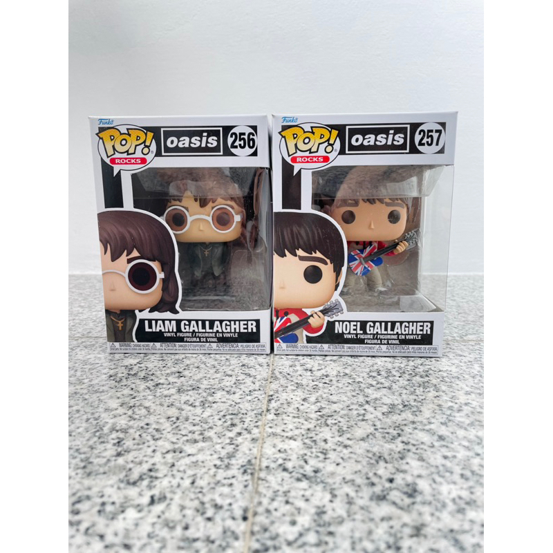 FUNKO POP! OASIS LIAM GALLAGHER & NOEL GALLAGHER VINYL FIGURE (2022) มือ1