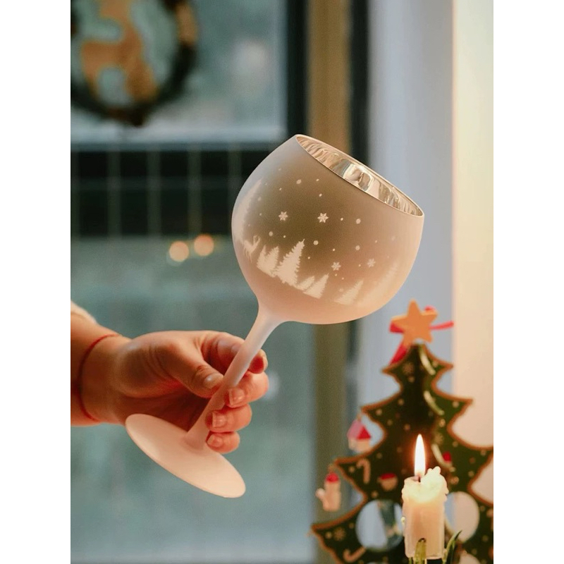 แก้วไวน์คริสมาสต์ #Christmas มีหลายแบบ สวยหรูมาก