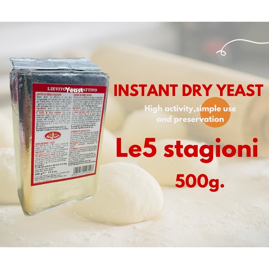 ยีสต์ Le5 stagioni INSTANT DRY YEAST 500g.