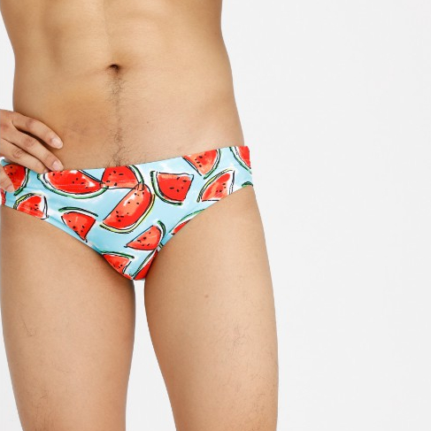 Unlozks swimwear กางเกงว่ายน้ำพร้อมซับในในตัว