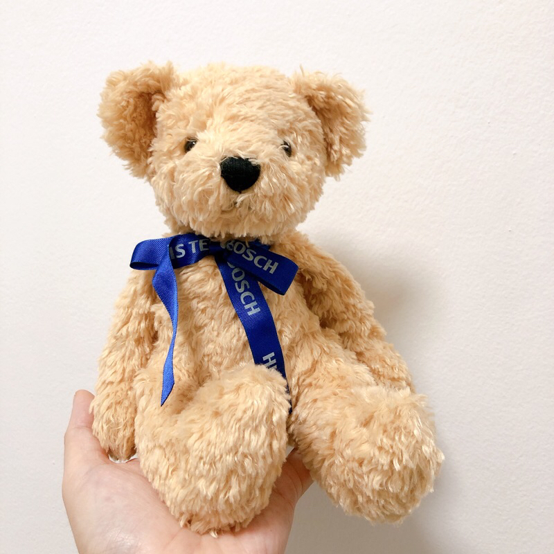 ตุ๊กตาหมีสีครีมน้ำตาล Huis ten Bosch งานสะสม ลิขสิทธิ์แท้🇯🇵