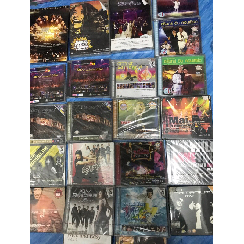 VCD+DVD CONCERT,วีซีดี+ดีวีดี คอนเสิร์ต แกรมมี่ RS และค่ายเพลงอื่น แผ่นแท้ มาสเตอร์ มือ 1 (2)