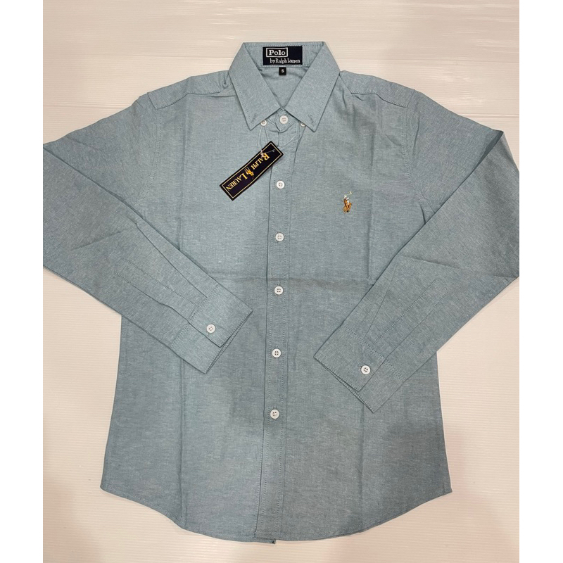 PoLoสีเขียวเทอคว๊อยผ้าOxfordชายหญิงพร้อมส่งสีแปลก