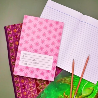 [โกญจนาท] สมุดนักเรียนปกอ่อนลายไทย ชื่อชั้นวิชา 40/80 แผ่น