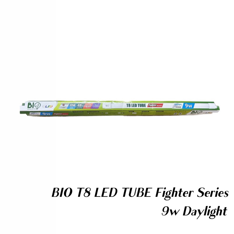 Bio T8 LED Tube Fighter Series 9w Daylight