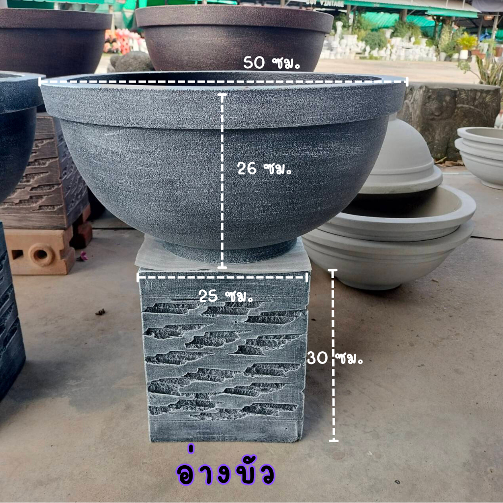 อ่าง อ่างบัว อ่างปลูกบัว อ่างเลี้ยงปลา อ่างพญานาค อ่างน้ำพุ จัดสวน ตกแต่งสวน อ่างวางหน้าบ้าน