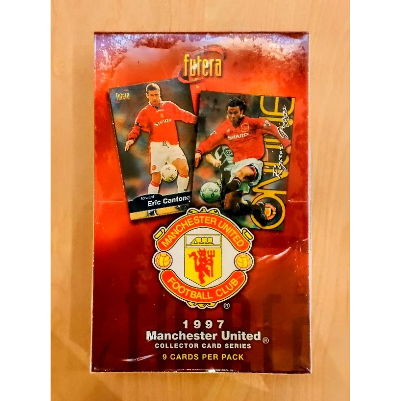 (Sealed Box) กล่องสุ่มการ์ดฟุตบอล ทีมแมนเชสเตอร์ ยูไนเต็ด FUTERA 1997 MANCHESTER UNITED COLLECTOR SO