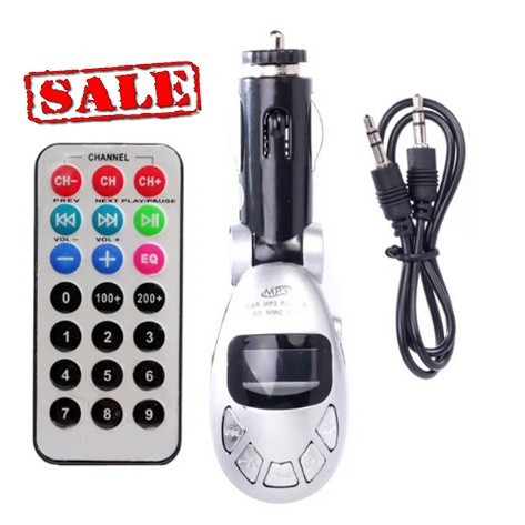 Car MP3 Player & FM Modulator เครื่องเล่น MP3 FM ในรถยนต์