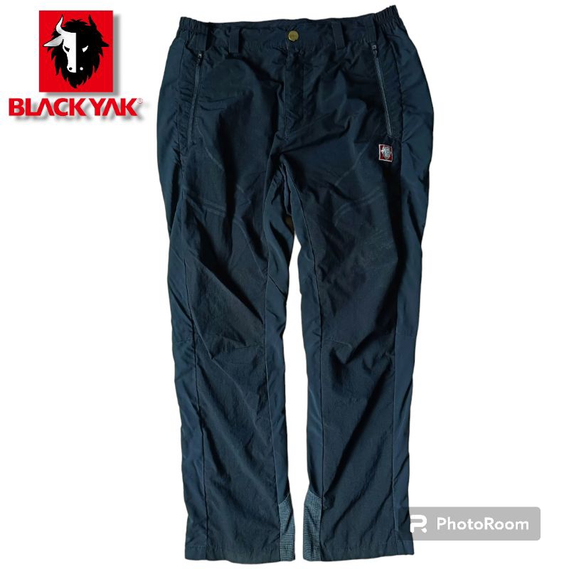 กางเกงขายาวผ้าแห้งไว Black Yak 🦬เอว 32-34