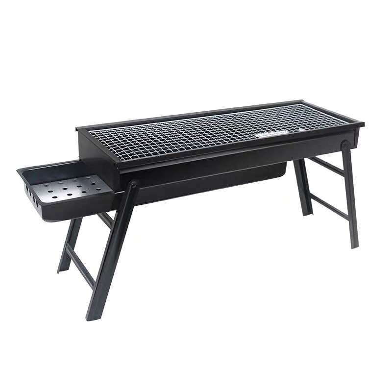 ✨ZY✨เตาย่างบาร์บีคิวใช้ถ่านแบบพกพา พับได้ น้ำหนักเบา - รูปที่ 4