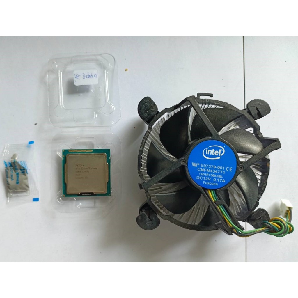 CPU 1155 Intel Gen3 Core i5 3470 3.2 Ghz. 4C/4T พร้อมพัดลม แถมซิลิโคน