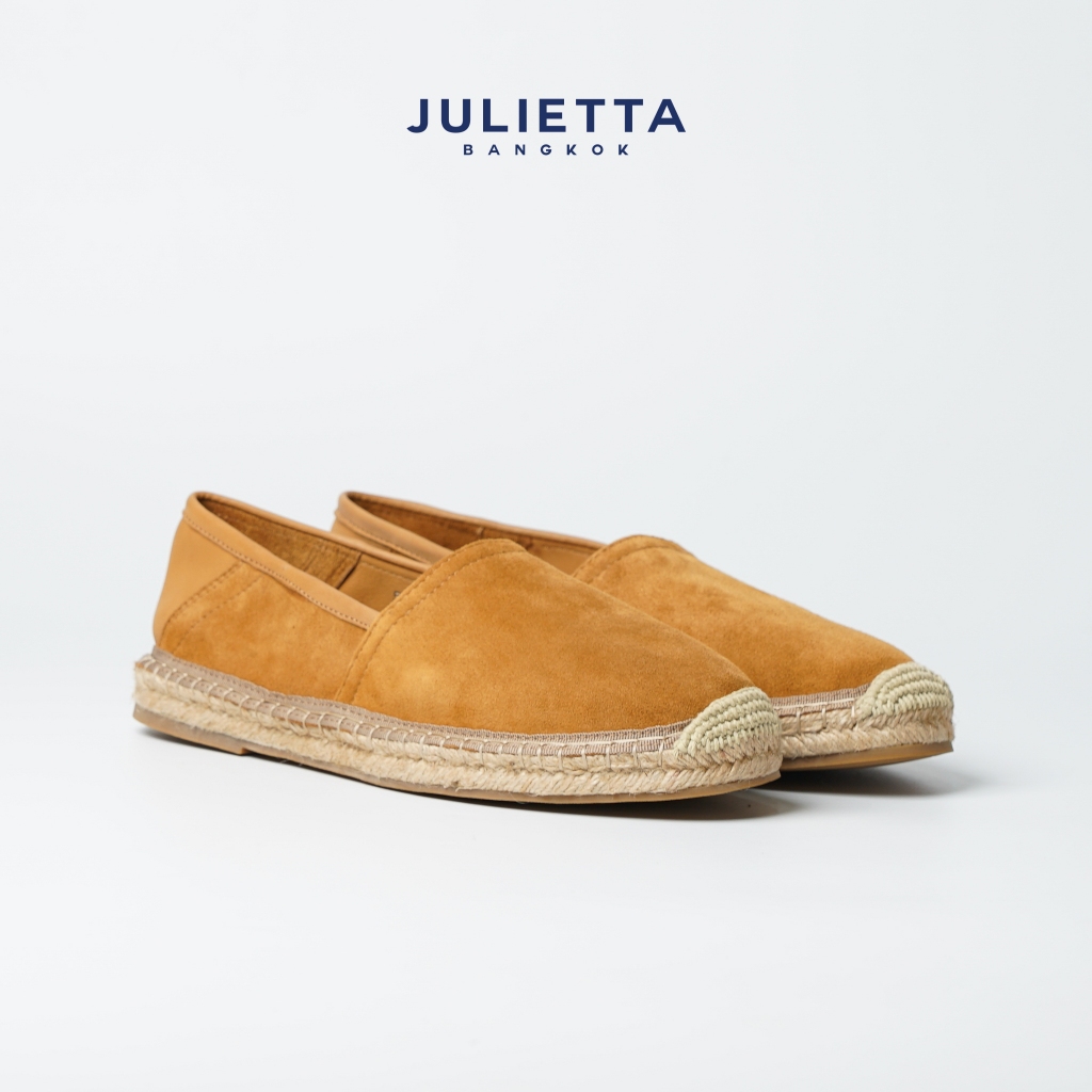 JULIETTA - Espadrilles Suede : Tan (Unlined)