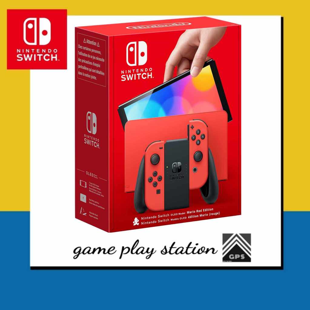 nintendo switch เครื่อง oled model mario red edition