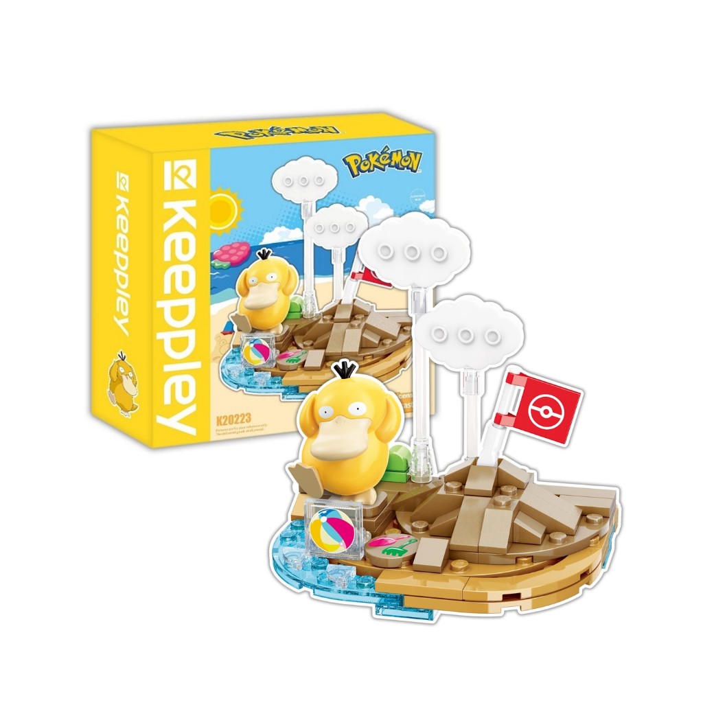 Keeppley (คีปเพลย์) บริคตัวต่อ Pokemon - Build la Sandcastle รหัส QMPKK20223