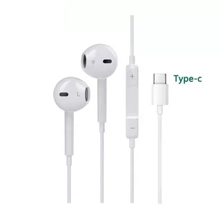 หูฟังtypec SM สำหรับอินเทอร์เฟซ type c มีไมโครโฟน เล่นเกม ปรับระดับเสียง（รับประกัน 1 ปี）ใช้ได้กับทุกยี่ห้อ ของแท้100%