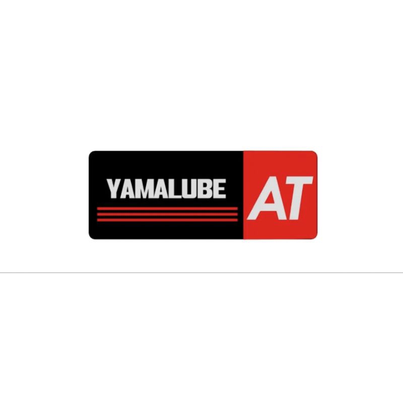 📌สติกเกอร์สะท้อนแสง #YAMALUBE AT 🛵