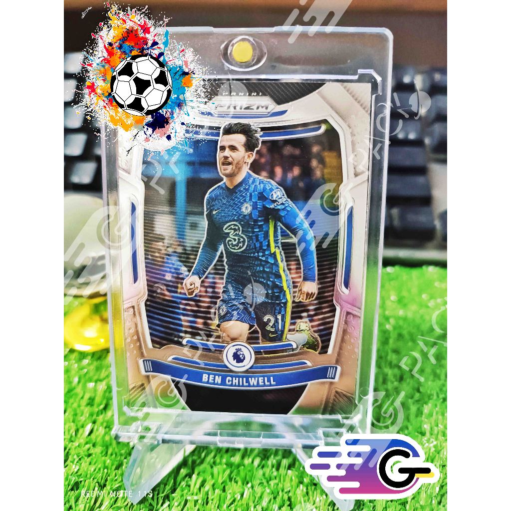 การ์ดนักฟุตบอล 2021-22 Panini Prizm Premier League  chelsea ben chilwell