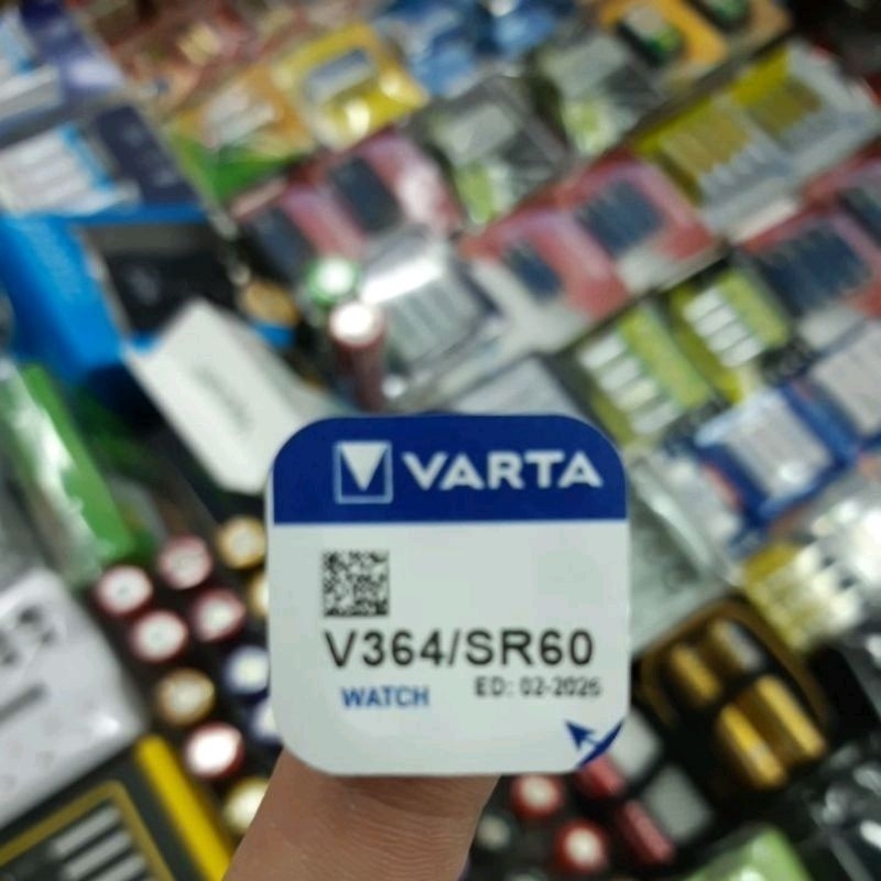 (Made in Germany) ถ่านกระดุม Varta 364, SR626SW, V364, SR60 1.55V 1ก้อน ของใหม่ ของแท้