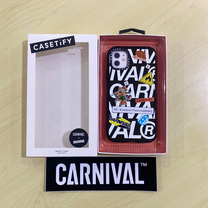 CARNIVAL® x CASETiFY - iPhone 11 (ธรรมดา)