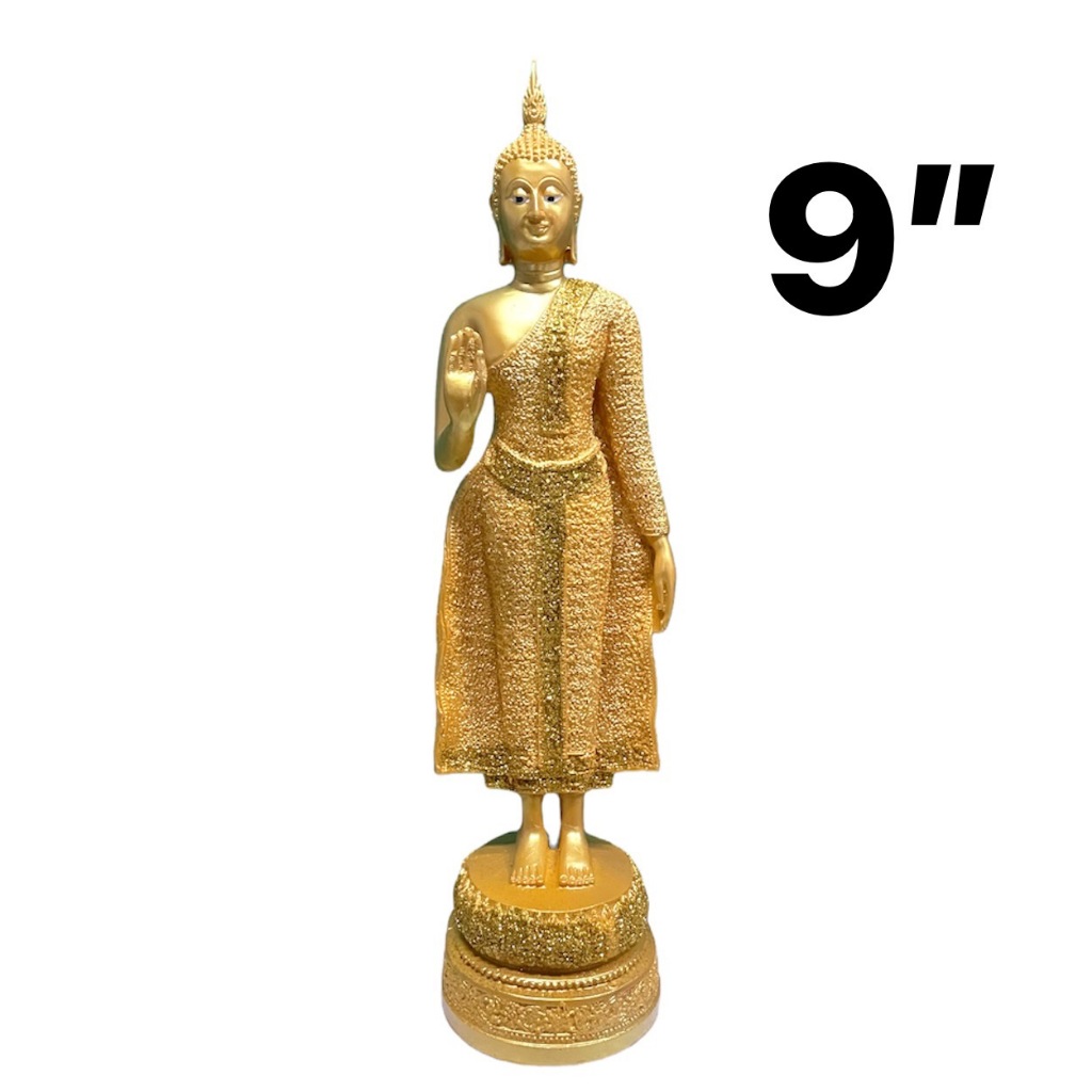 พระวันจันทร์ ทองล้วน กว้าง 9นิ้ว สูง 23นิ้ว